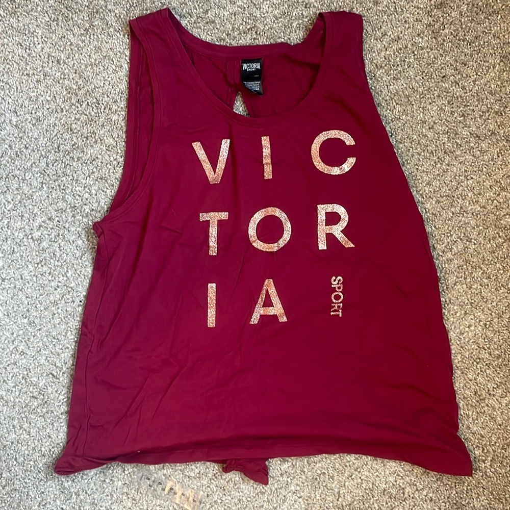 Victoria secret sport sparkly workout tank